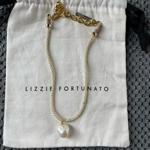 Lizzie Fortunato Best Friend Pearl Necklace
